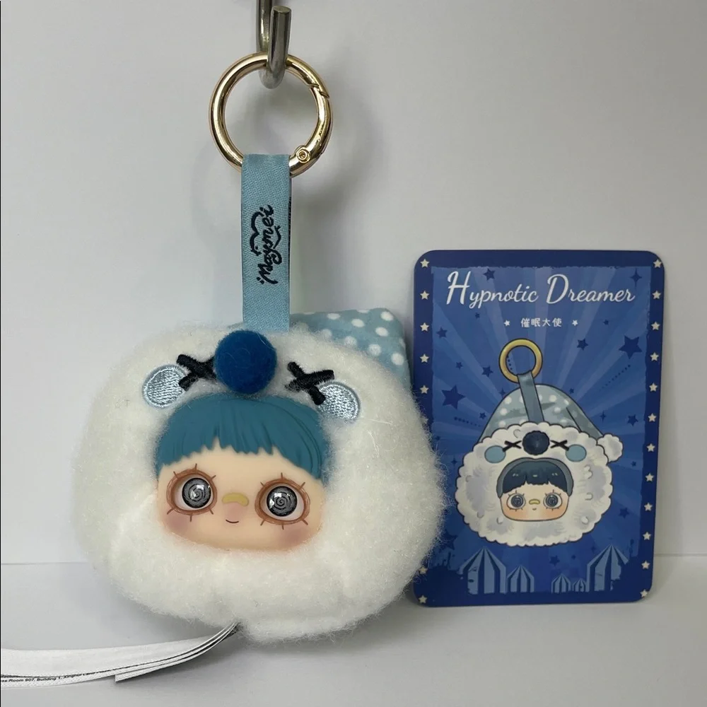 MayMei Crazy Circus Series Whimsical Plush Pendant - Hypnotic Dreamer (White)